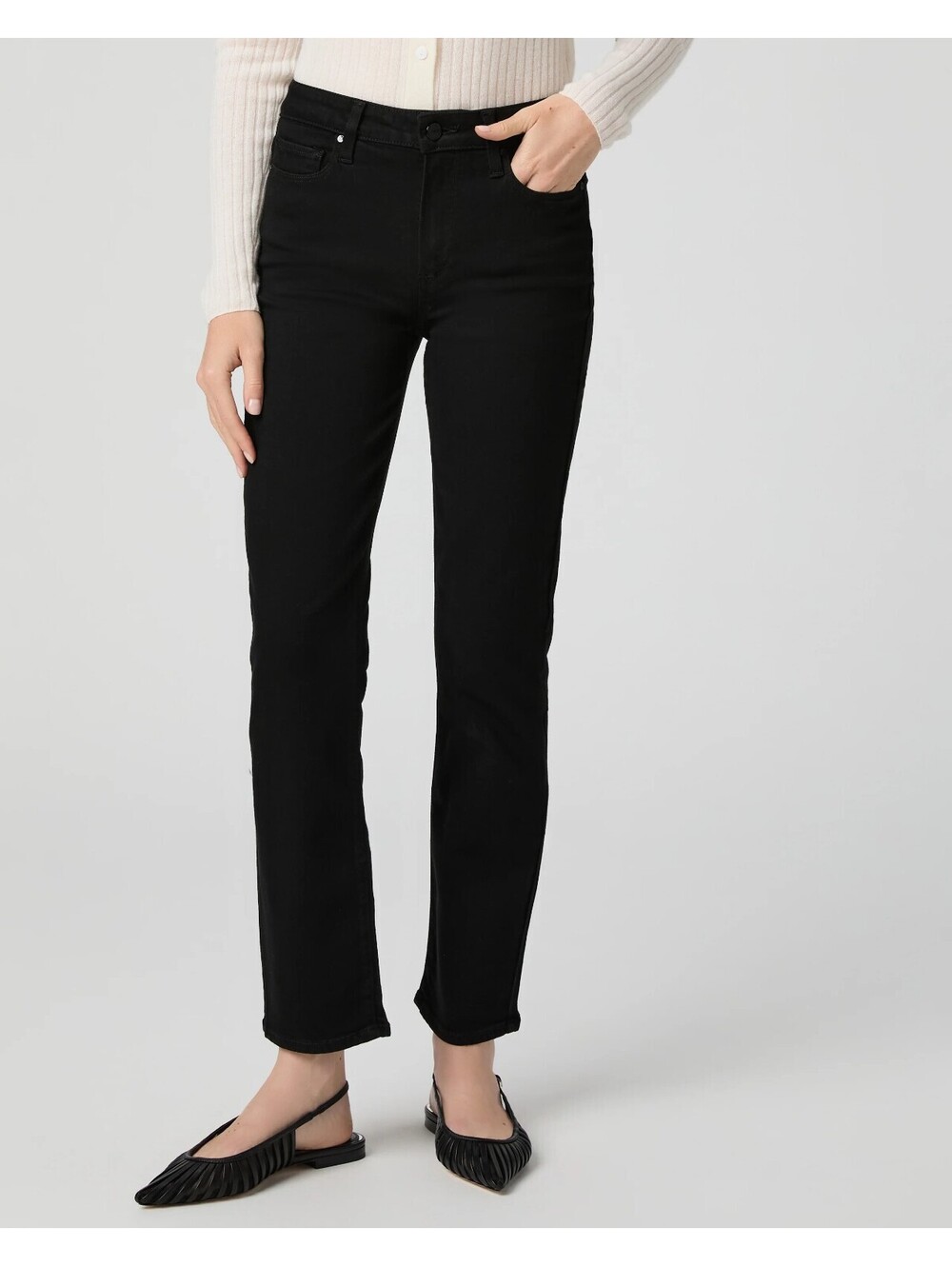 Paige Women's Black Cindy Jeans - Size 25